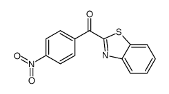 1,3-benzothiazol-2-yl-(4-nitrophenyl)methanone结构式