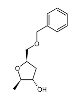 (2R,3S,5R)-5-((benzyloxy)methyl)-2-methyltetrahydrofuran-3-ol结构式