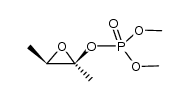 (E)-2-[(dimethoxyphosphinyl)oxy]-1,2-dimethyloxirane Structure