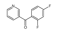 (2,4-difluorophenyl)-pyridin-3-ylmethanone Structure