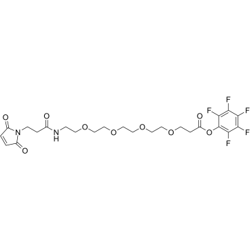 Mal-NH-PEG4-CH2CH2COOPFP ester图片