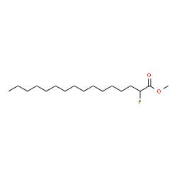 2-fluoro Palmitic Acid methyl ester Structure