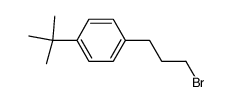 1-(3-bromo-propyl)-4-tert-butyl-benzene Structure