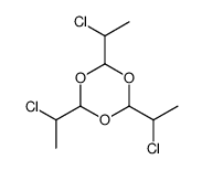 2,4,6-Tris(1-chloroethyl)-1,3,5-trioxane structure