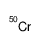 Chromium50 structure