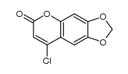 8-chloro-6H-1,3-dioxolo[4,5-g][1]benzopyran-6-one Structure