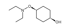 (1s,4s)-4-((diethylamino)oxy)cyclohexan-1-ol结构式