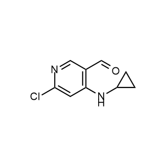 6-氯-4-(环丙基氨基)烟醛图片