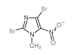 2,4-DIBROMO-1-METHYL-5-NITRO-1H-IMIDAZOLE Structure