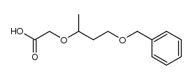 2-((4-(benzyloxy)butan-2-yl)oxy)acetic acid Structure