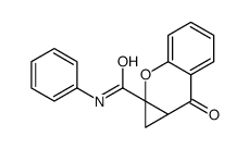 7-Oxo-N-phenyl-7,7a-dihydrocyclopropa[b]chromene-1a(1H)-carboxami de结构式