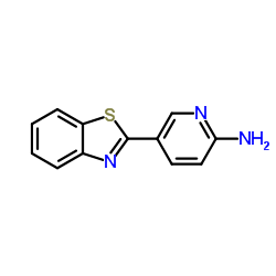 5-(1,3-BENZOTHIAZOL-2-YL)PYRIDIN-2-AMINE structure