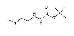 Hydrazinecarboxylic acid, 2-(3-methylbutyl)-, 1,1-dimethylethyl ester (9CI) picture