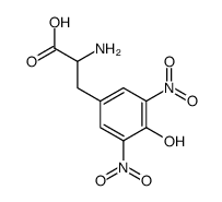 3,5-dinitrotyrosine Structure