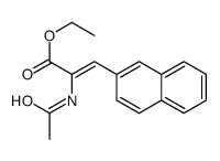 ethyl 2-acetamido-3-naphthalen-2-ylprop-2-enoate Structure