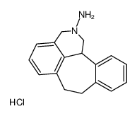 2-Amino-1,2,3,7,8,12b-hexahydrobenzo(6,7)cyclohept(1,2,3-de)isoquinoli ne monohydrochloride结构式