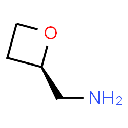 [(2R)-oxetan-2-yl]methanamine结构式