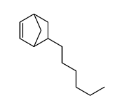 5-hexylbicyclo[2.2.1]hept-2-ene结构式