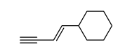 4-Cyclohexyl-buten-(3)-in-(1) Structure