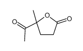 5-acetyl-5-methyloxolan-2-one结构式