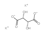 POTASSIUM TARTRATE structure