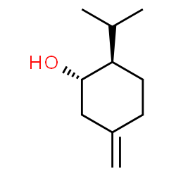 Cyclohexanol, 5-methylene-2-(1-methylethyl)-, (1S,2R)- (9CI)结构式