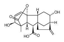 2β,4aα,6α-Trihydroxy-1β-methyl-8-methylenegibb-3-ene-1α,10β-dicarboxylic acid 1,4a-lactone picture