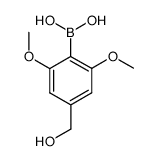 (3,5-DIMETHOXYPHENYL)METHANOL-4-BORONIC ACID structure