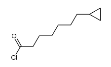 7-cyclopropylheptanoyl chloride Structure