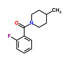 1-(2-Fluorobenzoyl)-4-Methylpiperidine structure