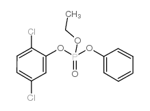 2,5-Dichlorophenyl ethyl phenyl phosphate结构式