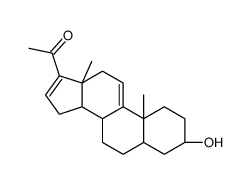 3 alpha-hydroxy-5 alpha-pregna-9(11),16-diene-20-one picture