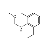 2,6-diethyl-N-(methoxymethyl)aniline Structure