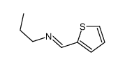 N-propyl-1-thiophen-2-ylmethanimine Structure