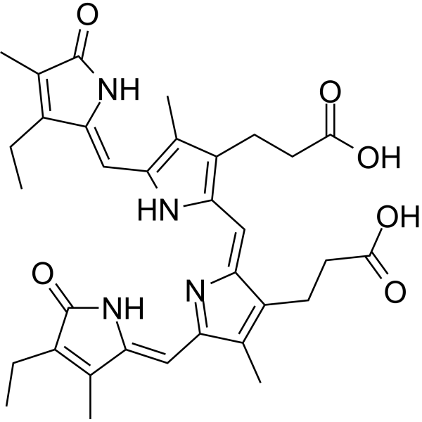 mesobiliverdin Structure