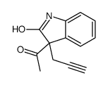 3-acetyl-3-prop-2-ynyl-1H-indol-2-one Structure