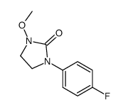 1-(4-fluorophenyl)-3-methoxyimidazolidin-2-one Structure