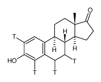 estrone-[2,4,6,7-3h(n)] Structure