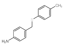 Benzenamine,4-[[(4-methylphenyl)thio]methyl]- picture