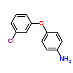 4-(3-Chlorophenoxy)aniline Structure