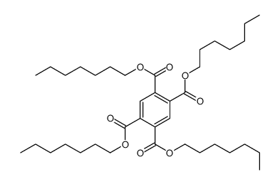 tetraheptyl benzene-1,2,4,5-tetracarboxylate结构式