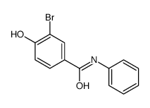 3-bromo-4-hydroxy-N-phenylbenzamide结构式