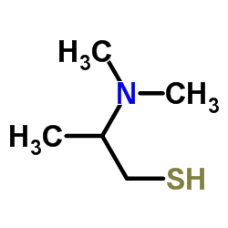 2-(Dimethylamino)-1-propanethiol Structure
