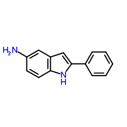 2-Phenyl-1H-indol-5-amine structure