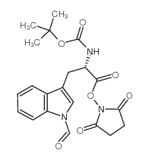 Boc-Trp(For)-OSU Structure