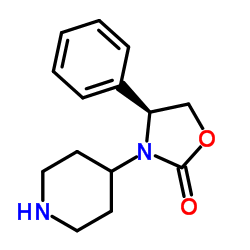 (4S)-4-Phenyl-3-(4-piperidinyl)-1,3-oxazolidin-2-one图片