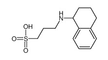 3-(1,2,3,4-tetrahydronaphthalen-1-ylamino)propane-1-sulfonic acid Structure