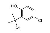 2-(5-chloro-2-hydroxy-phenyl)-propan-2-ol结构式