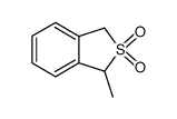 1-methyl-1,3-dihydrobenzo[c]thiophen 2,2-dioxide Structure