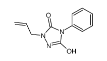 4-phenyl-1-prop-2-enyl-1,2,4-triazolidine-3,5-dione Structure